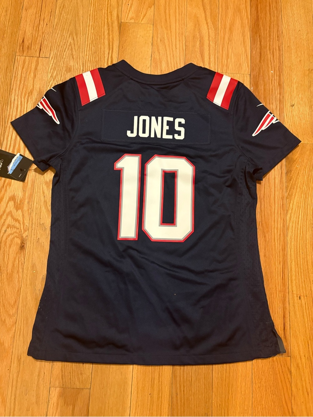 New England Patriots Mac Jones Navy Jersey